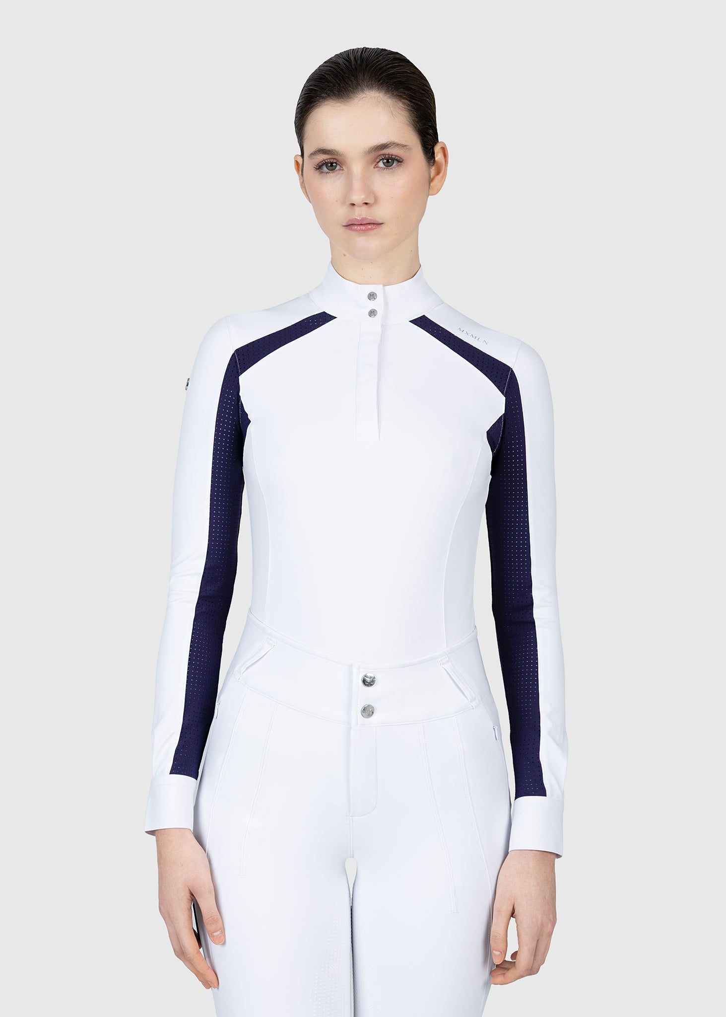 Camiseta técnica Maximilian Equestrian Aveen Long Sleeve Show Shirt detalle 6