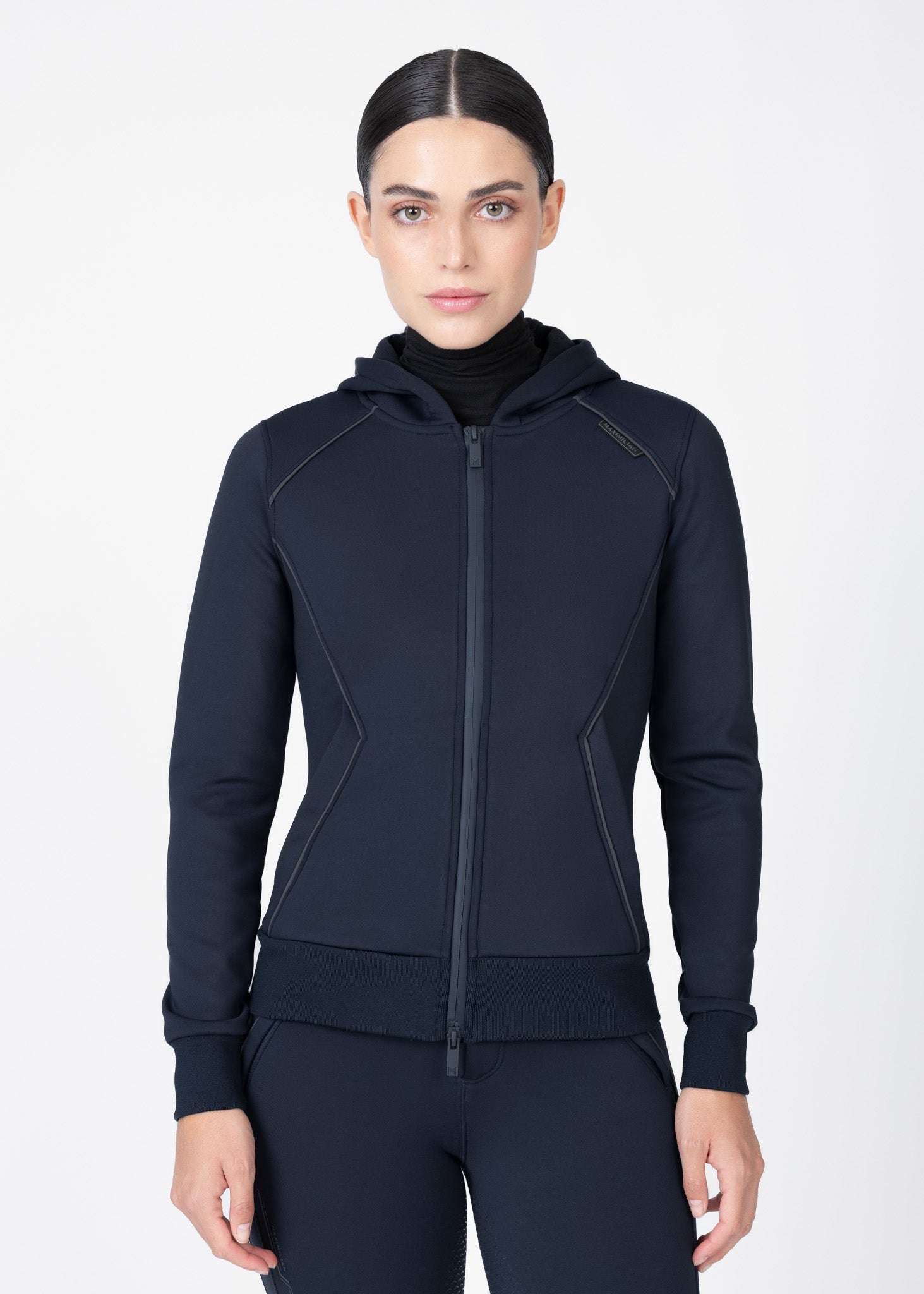 Producto ecuestre Maximilian Equestrian Arctic Zip Hoodie (Atlantic) vista principal