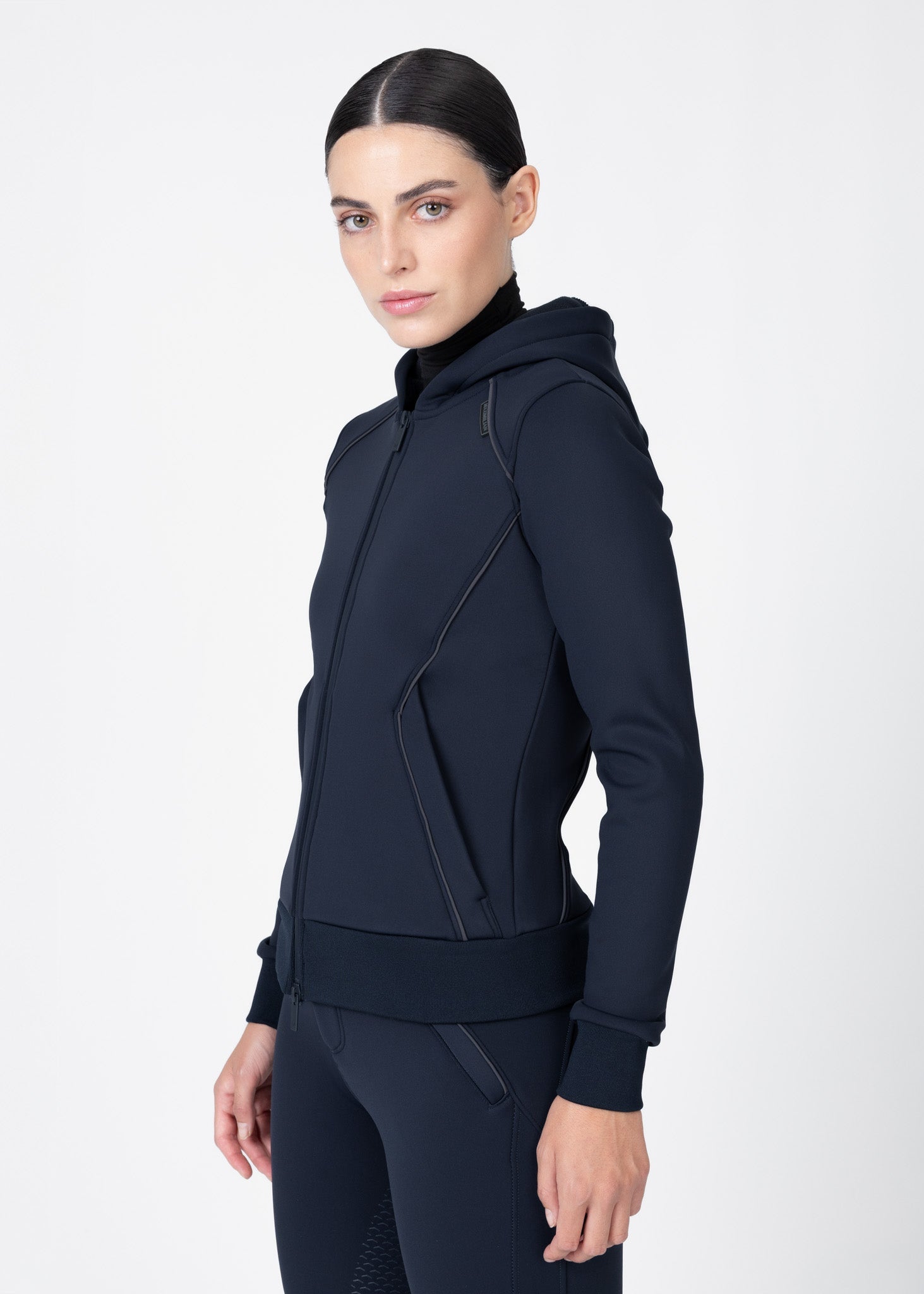 Producto ecuestre Maximilian Equestrian Arctic Zip Hoodie (Atlantic) detalle 2