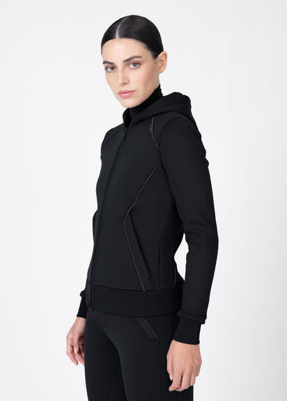 Producto ecuestre Maximilian Equestrian Arctic Zip Hoodie (Black) detalle 2
