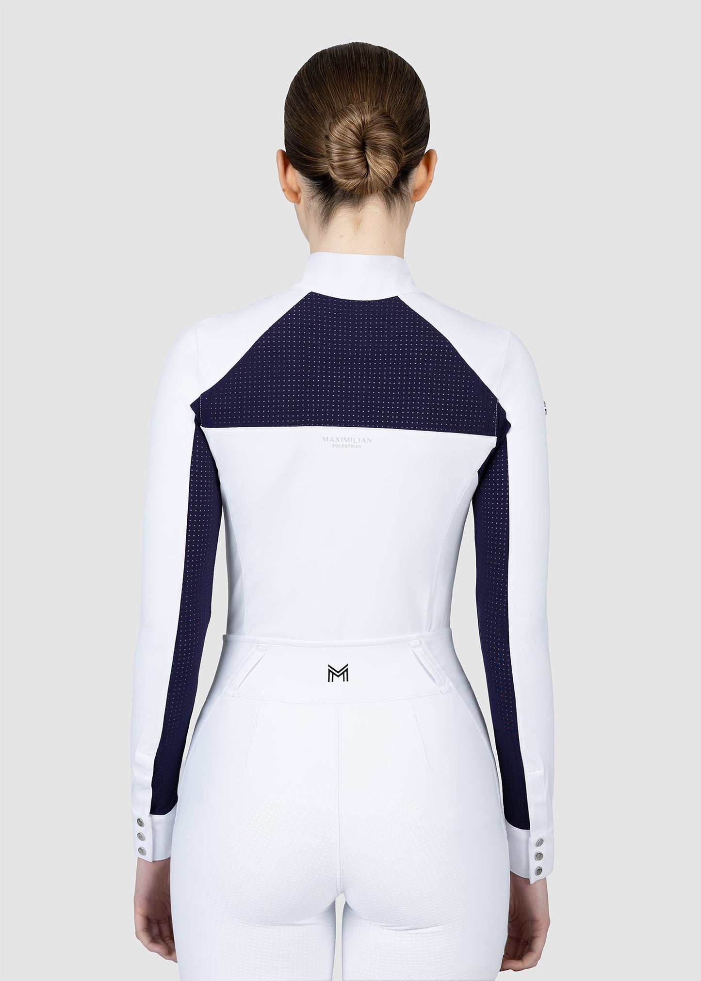 Camiseta técnica Maximilian Equestrian Aveen Long Sleeve Show Shirt detalle 4