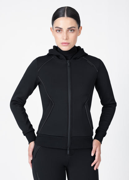 Producto ecuestre Maximilian Equestrian Arctic Zip Hoodie (Black) vista principal