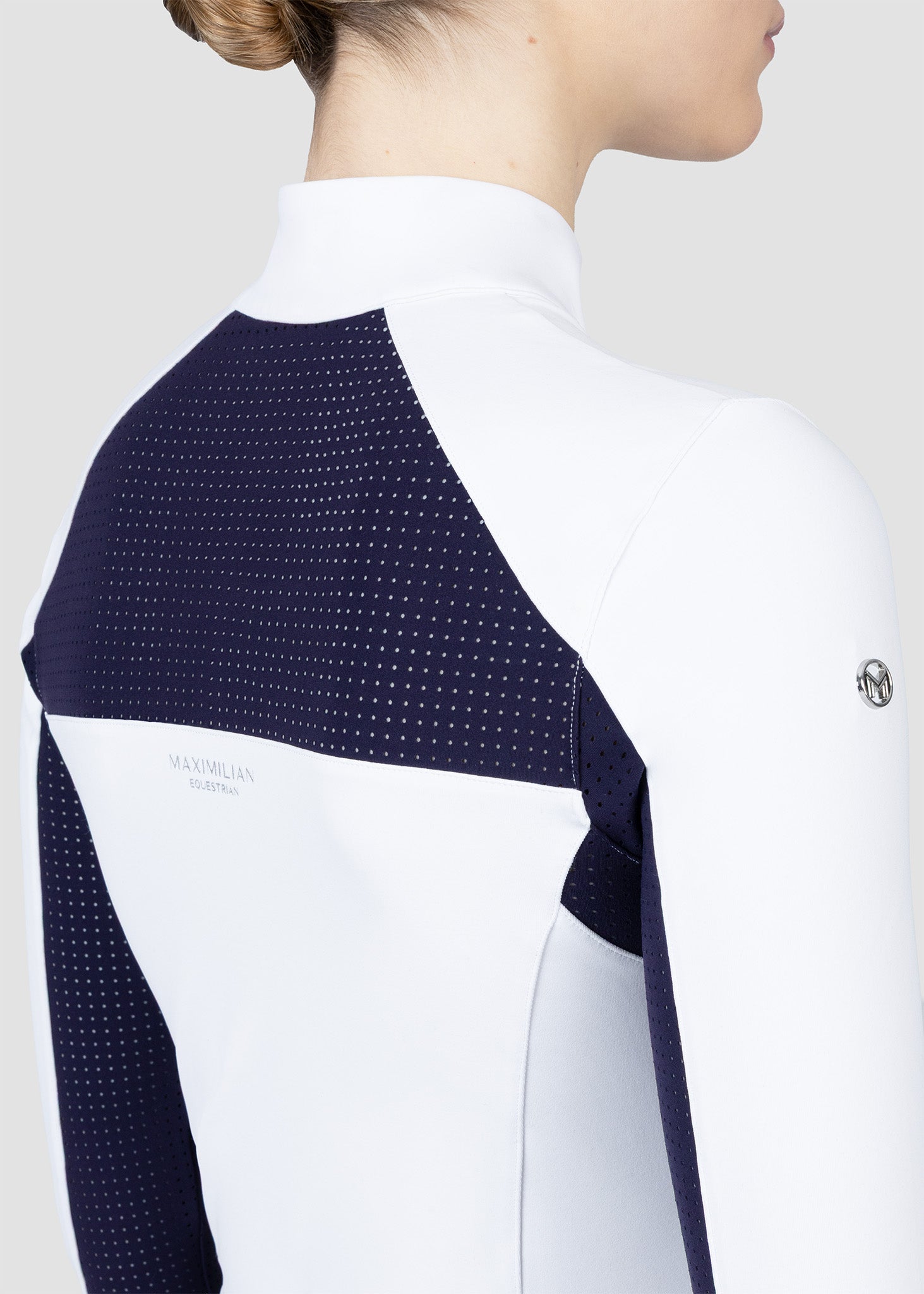 Camiseta técnica Maximilian Equestrian Aveen Long Sleeve Show Shirt detalle 7