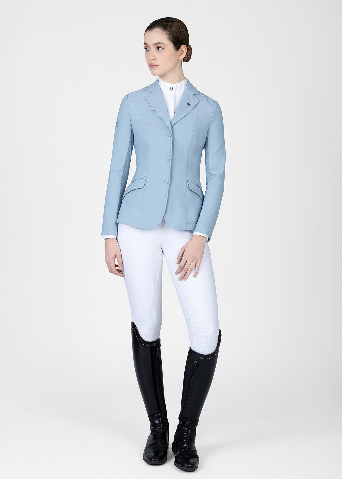 Producto ecuestre Maximilian Equestrian Aura Show Jacket (Aqua) detalle 13