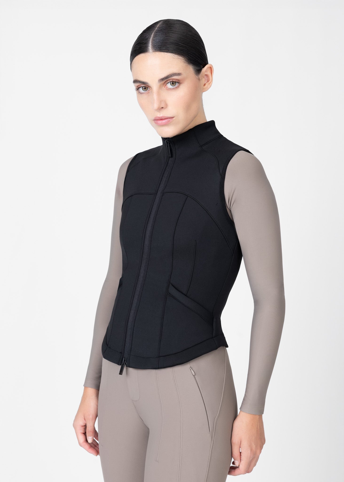 Camiseta técnica Maximilian Equestrian Fit Technical Vest (Black) vista principal