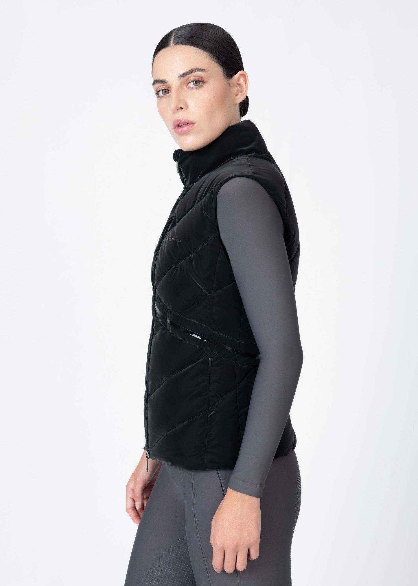 Camiseta técnica Maximilian Equestrian Astro Puffer Vest (Black) detalle 3