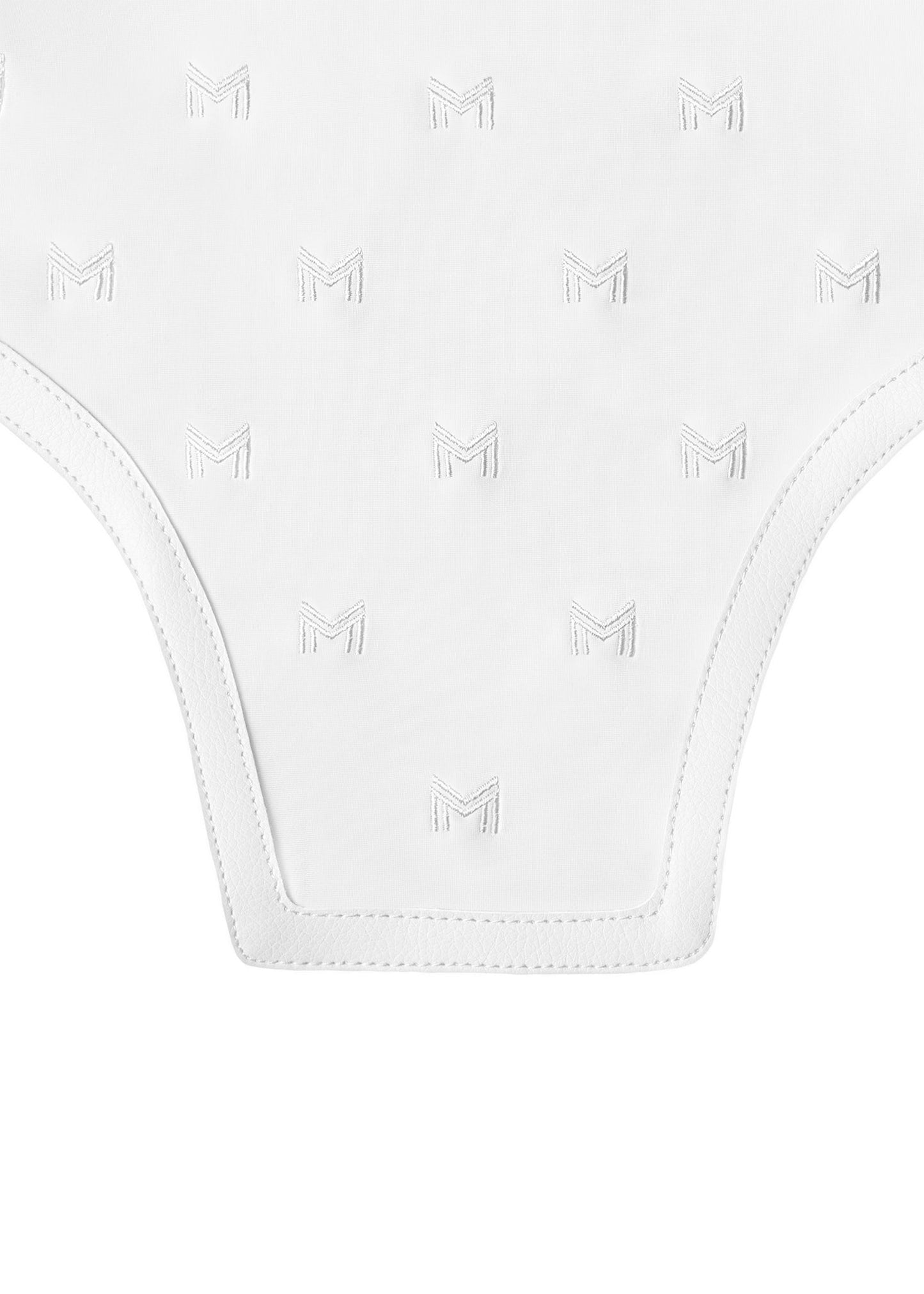 Producto ecuestre Maximilian Equestrian Stamp Ear Bonnet (White) detalle 2