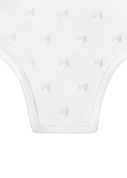 Producto ecuestre Maximilian Equestrian Stamp Ear Bonnet (White) detalle 2