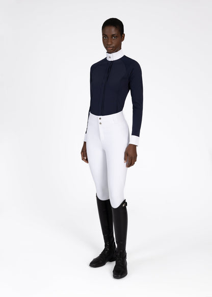 Producto ecuestre Maximilian Equestrian Aero Breeches (White/Silver) detalle 10