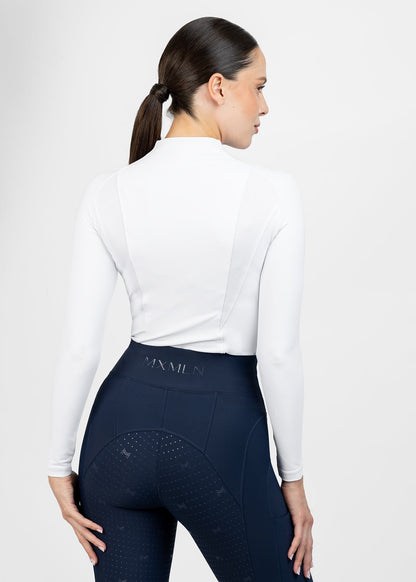 Camiseta técnica Maximilian Equestrian Frame Long Sleeve ropa técnica (White) detalle 4