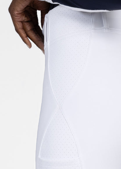 Producto ecuestre Maximilian Equestrian Aero Breeches (White/Silver) detalle 9