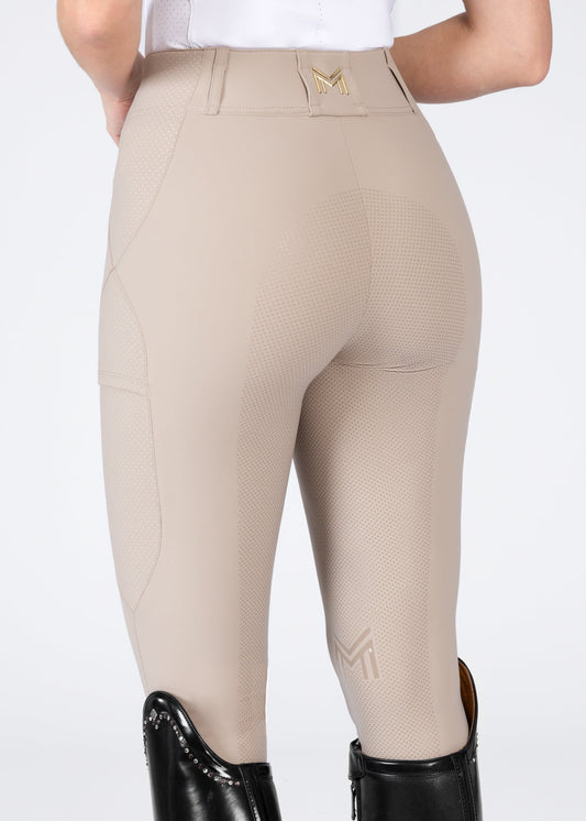 Pantalones Maximilian Equestrian Aero pantalón de equitación (Beige) para equitación