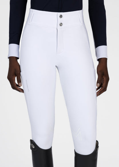 Producto ecuestre Maximilian Equestrian Aero Breeches (White/Silver) detalle 2
