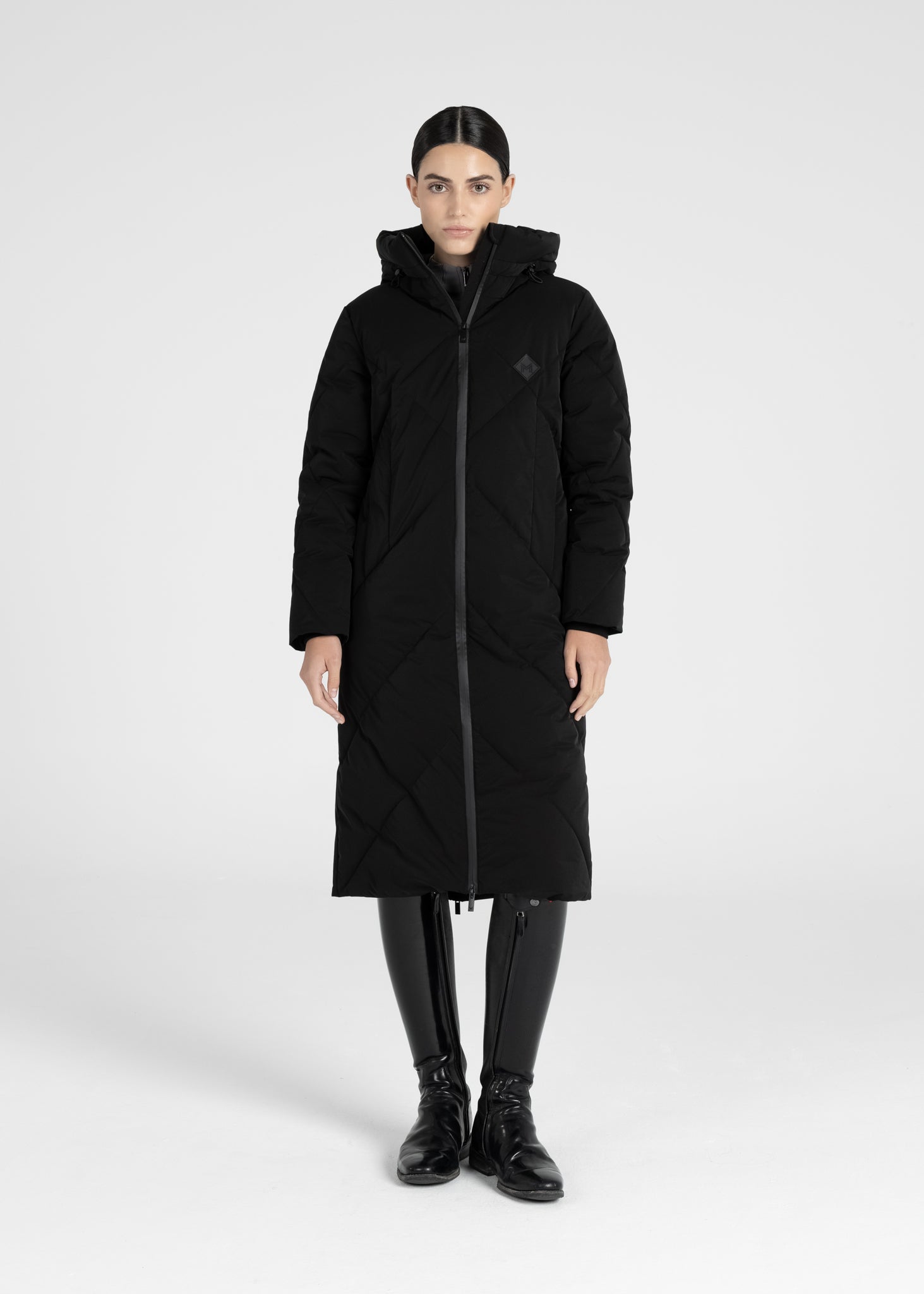 Camiseta técnica Maximilian Equestrian Global Puffer Jacket (Black) detalle 2