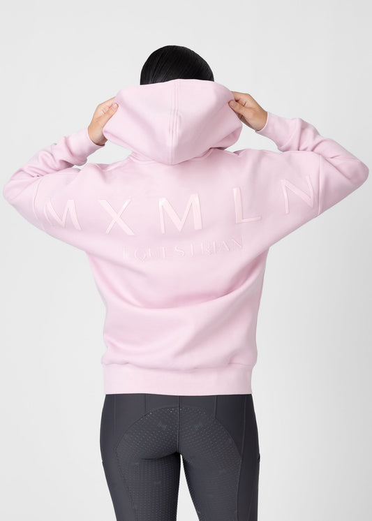 Accesorio ecuestre Maximilian Equestrian Women Icon Oversized Hoodie (Pink) para equitación