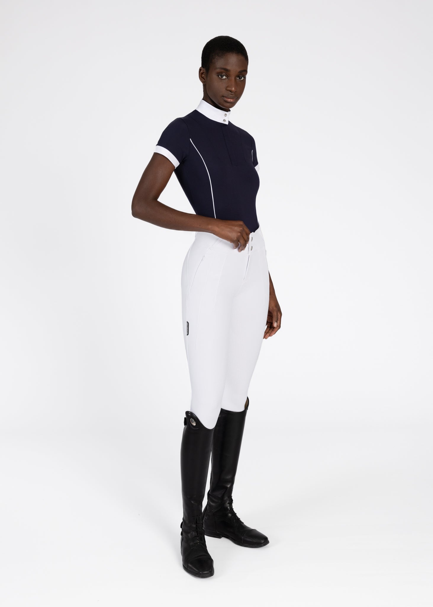 Pantalones Maximilian Equestrian Vision pantalón de equitación (White) para equitación - vista 8