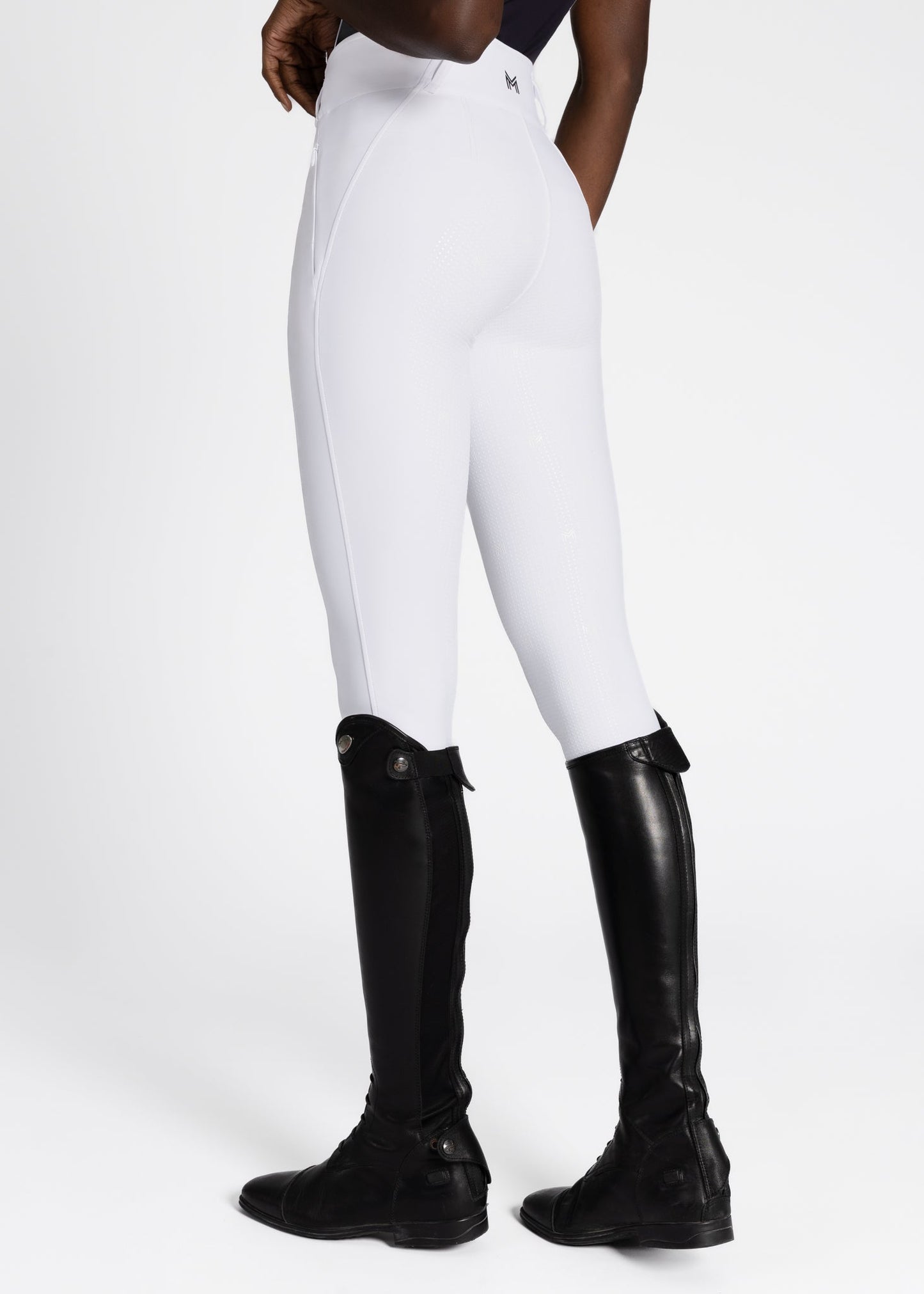 Pantalones Maximilian Equestrian Vision pantalón de equitación (White) para equitación - vista 5