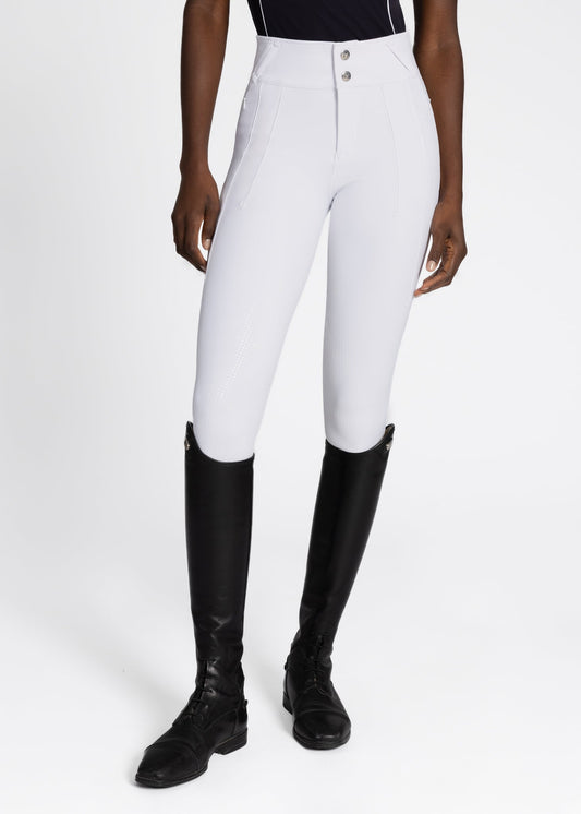 Pantalones Maximilian Equestrian Vision pantalón de equitación (White) para equitación - vista 2