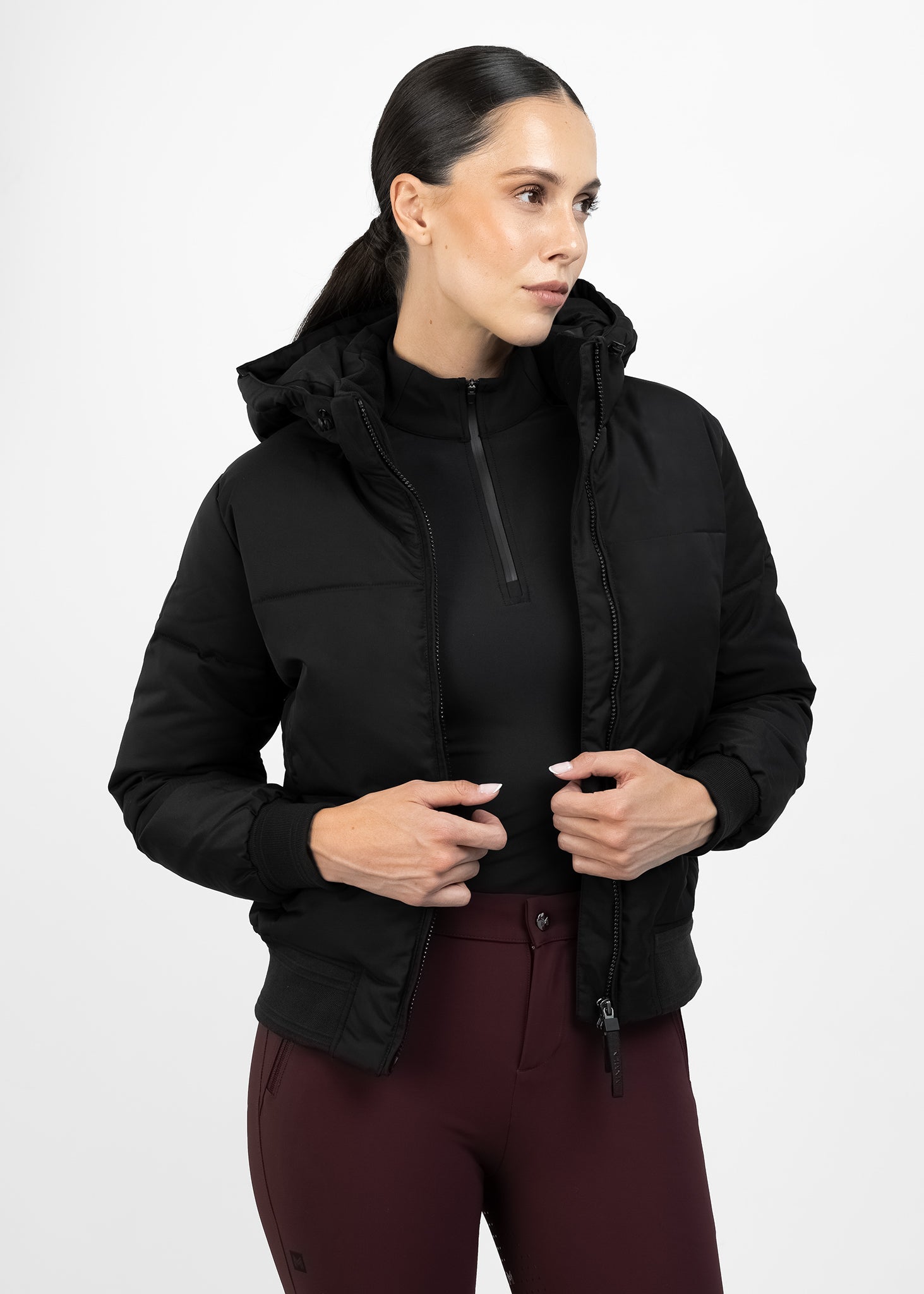 Camiseta técnica Maximilian Equestrian Stereo Puffer Jacket (Black) detalle 7
