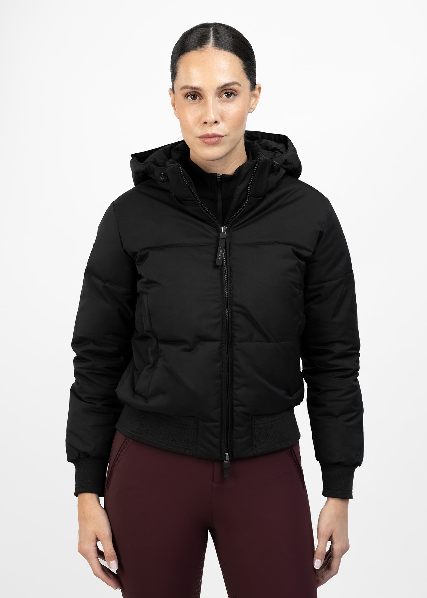 Camiseta técnica Maximilian Equestrian Stereo Puffer Jacket (Black) vista principal