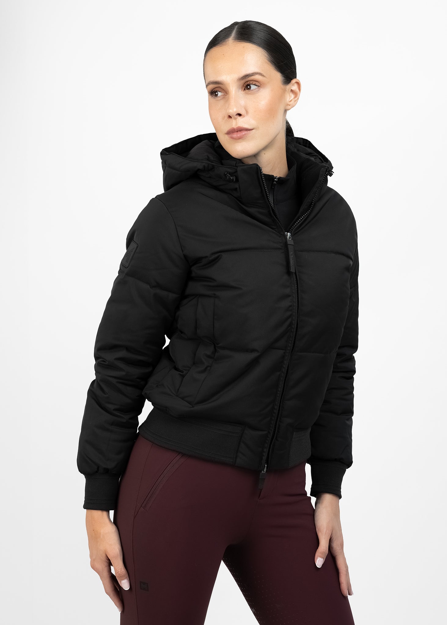 Camiseta técnica Maximilian Equestrian Stereo Puffer Jacket (Black) detalle 2