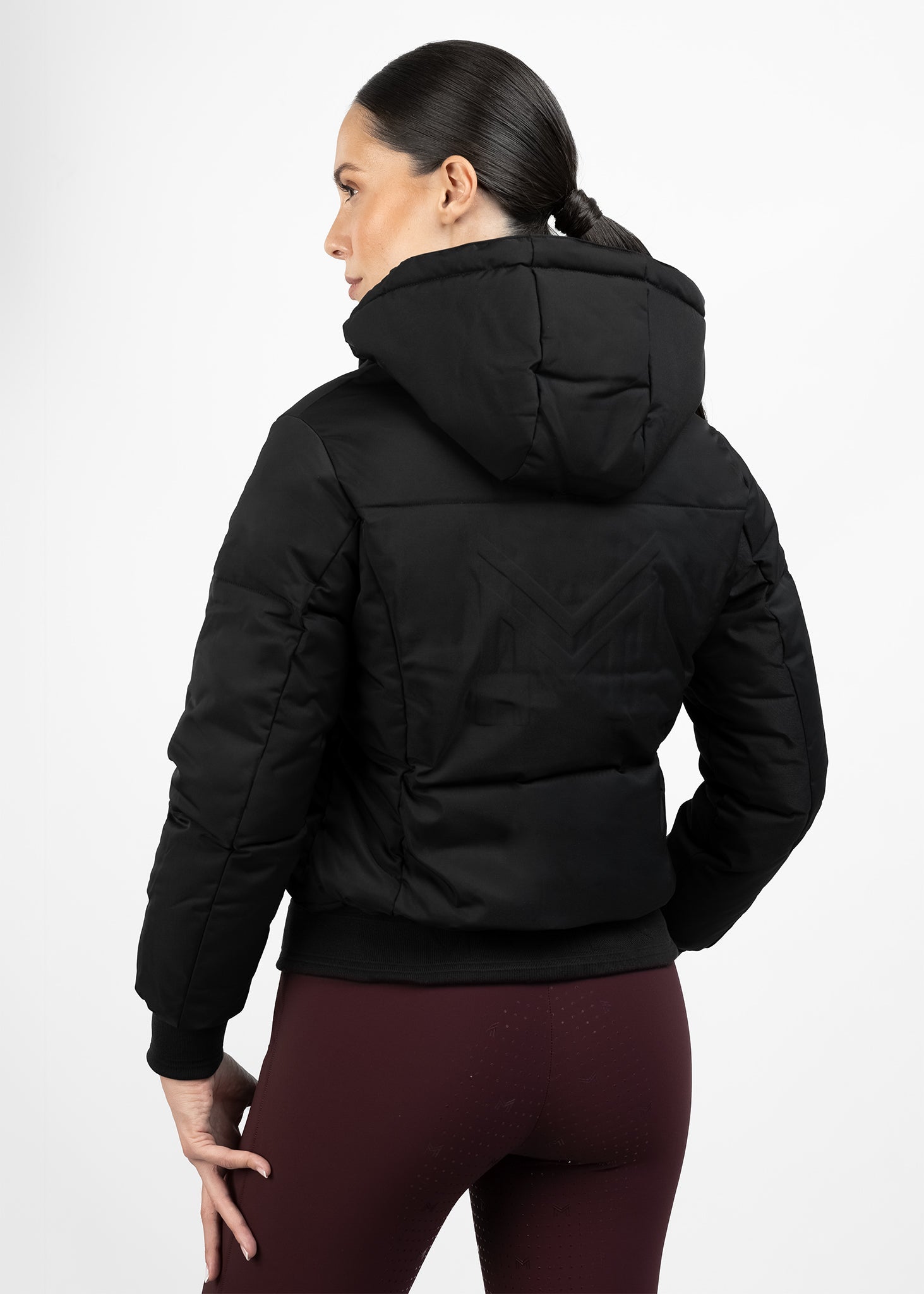 Camiseta técnica Maximilian Equestrian Stereo Puffer Jacket (Black) detalle 5