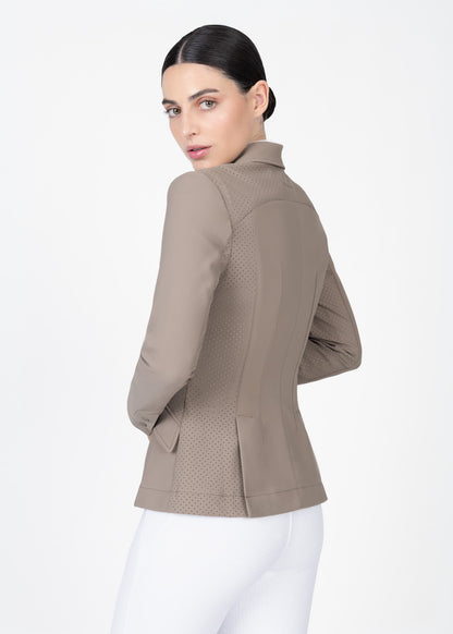 Producto ecuestre Maximilian Equestrian Aura Show Jacket (Taupe) detalle 4