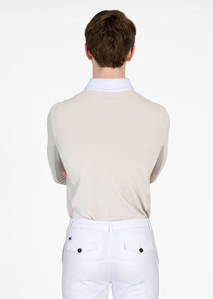 Camiseta técnica Maximilian Equestrian Focus Long Sleeve Competition Shirt detalle 3