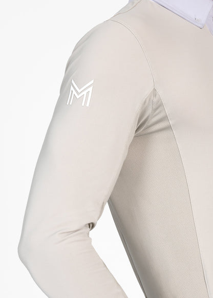 Camiseta técnica Maximilian Equestrian Focus Long Sleeve Competition Shirt detalle 6