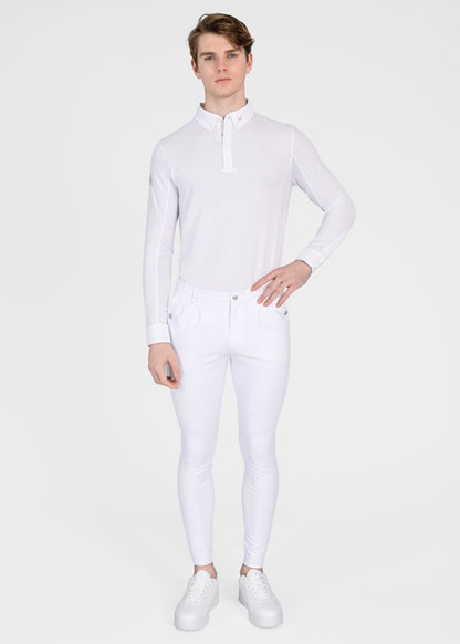 Camiseta técnica Maximilian Equestrian Focus Long Sleeve Competition Shirt detalle 7