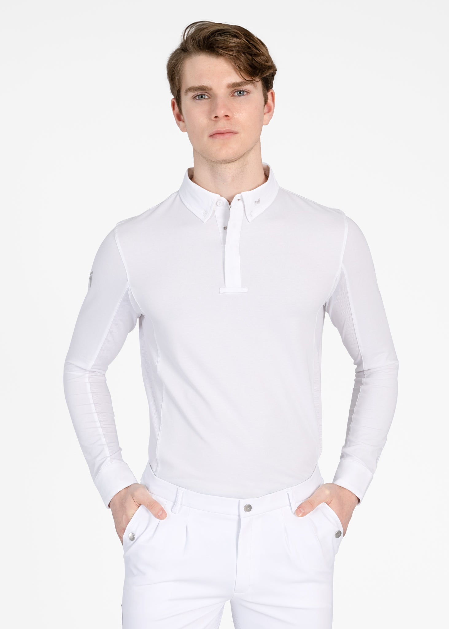 Camiseta técnica Maximilian Equestrian Focus Long Sleeve Competition Shirt vista principal