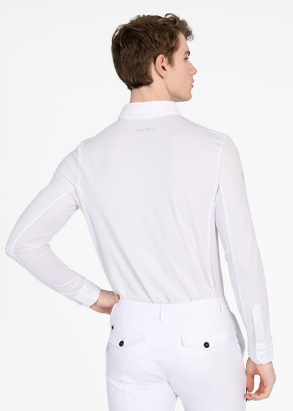 Camiseta técnica Maximilian Equestrian Focus Long Sleeve Competition Shirt detalle 3