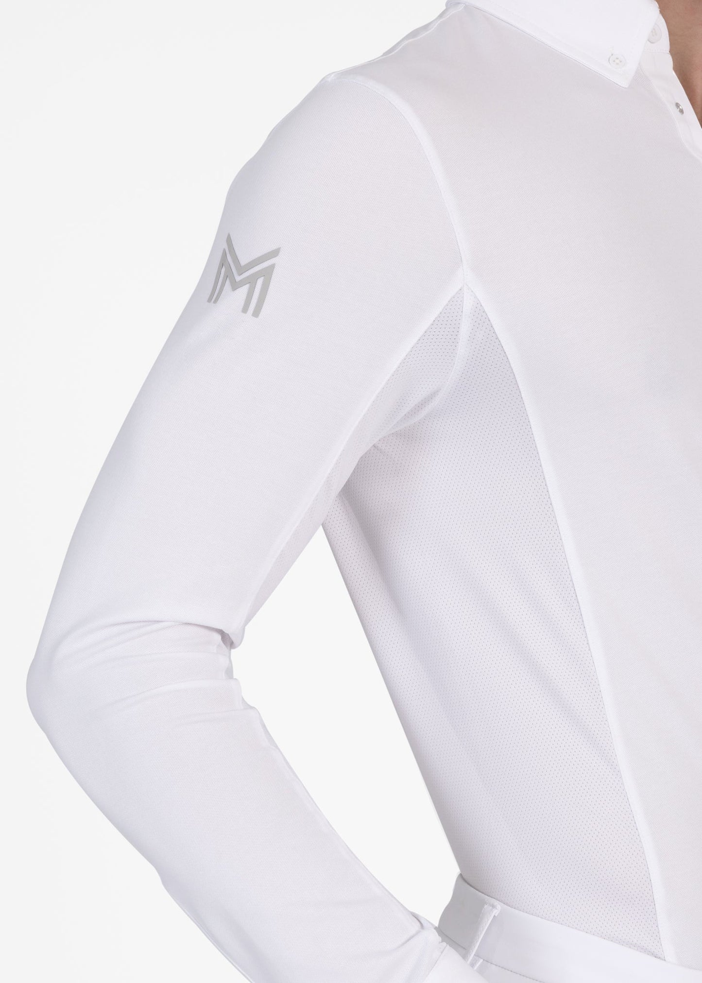 Camiseta técnica Maximilian Equestrian Focus Long Sleeve Competition Shirt detalle 6