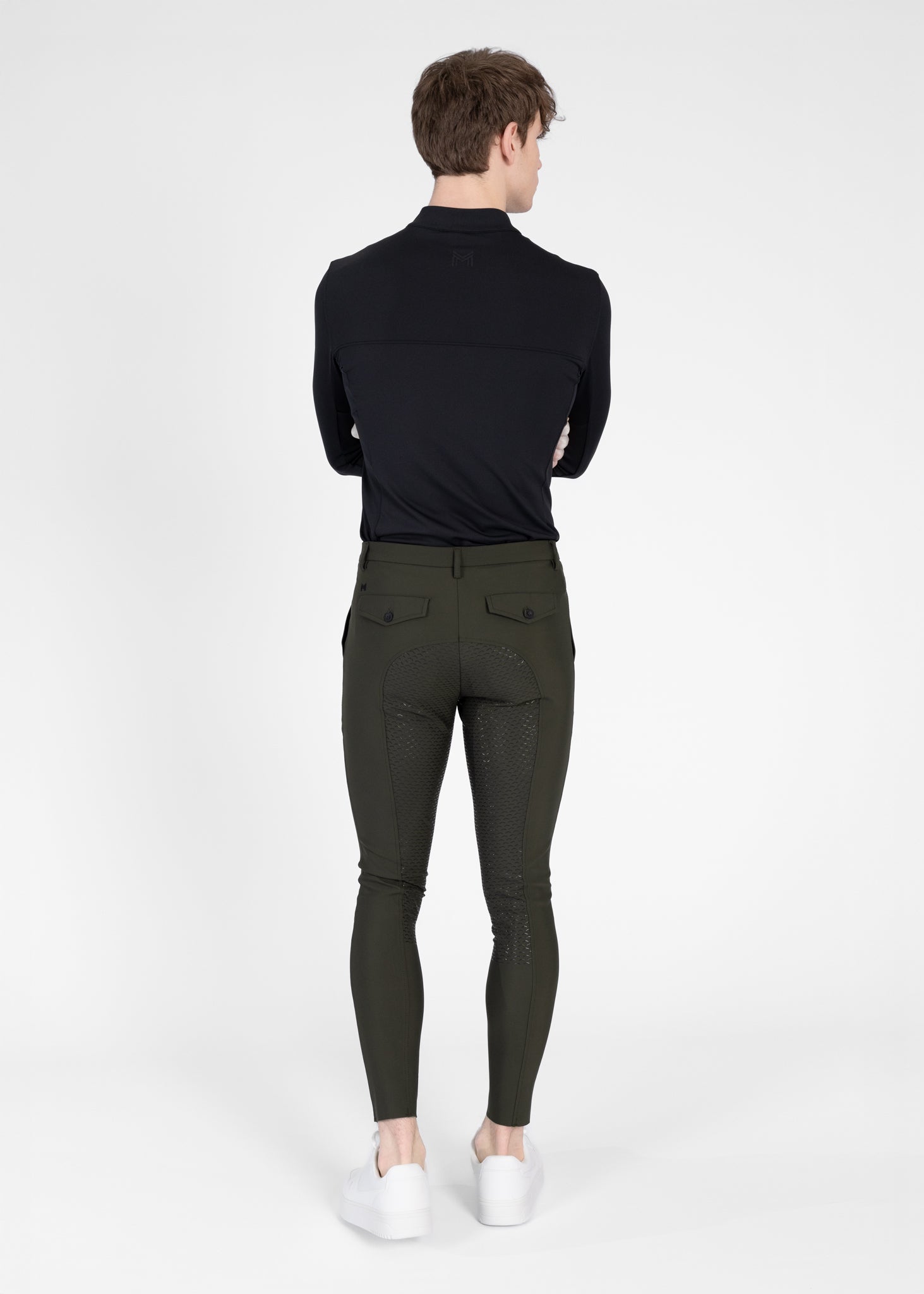 Producto ecuestre Maximilian Equestrian Founder Breeches (Moss) detalle 9