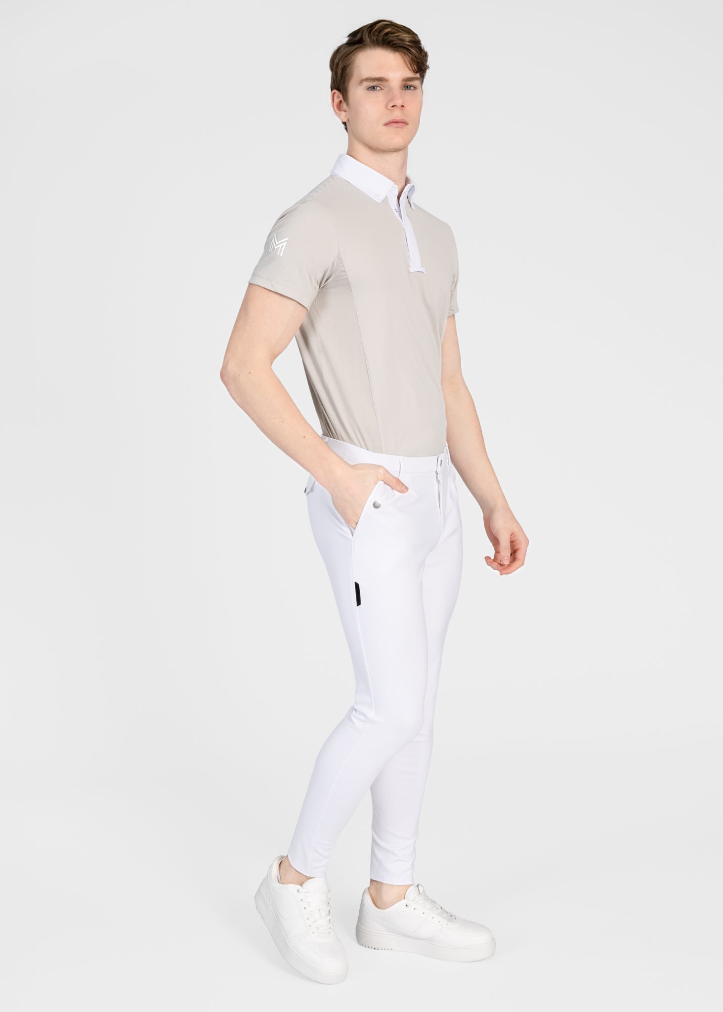 Camiseta técnica Maximilian Equestrian Focus Short Sleeve Competition Shirt detalle 6