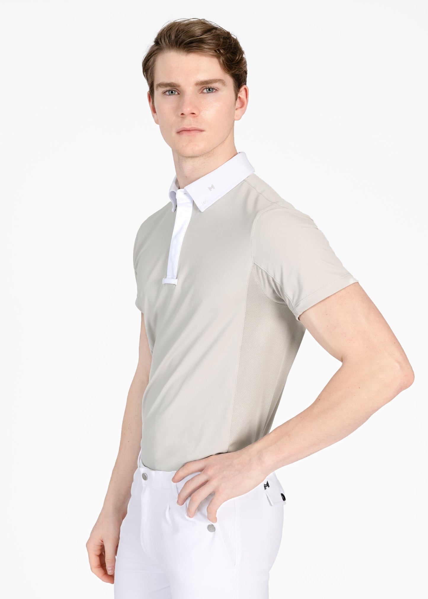 Camiseta técnica Maximilian Equestrian Focus Short Sleeve Competition Shirt detalle 2