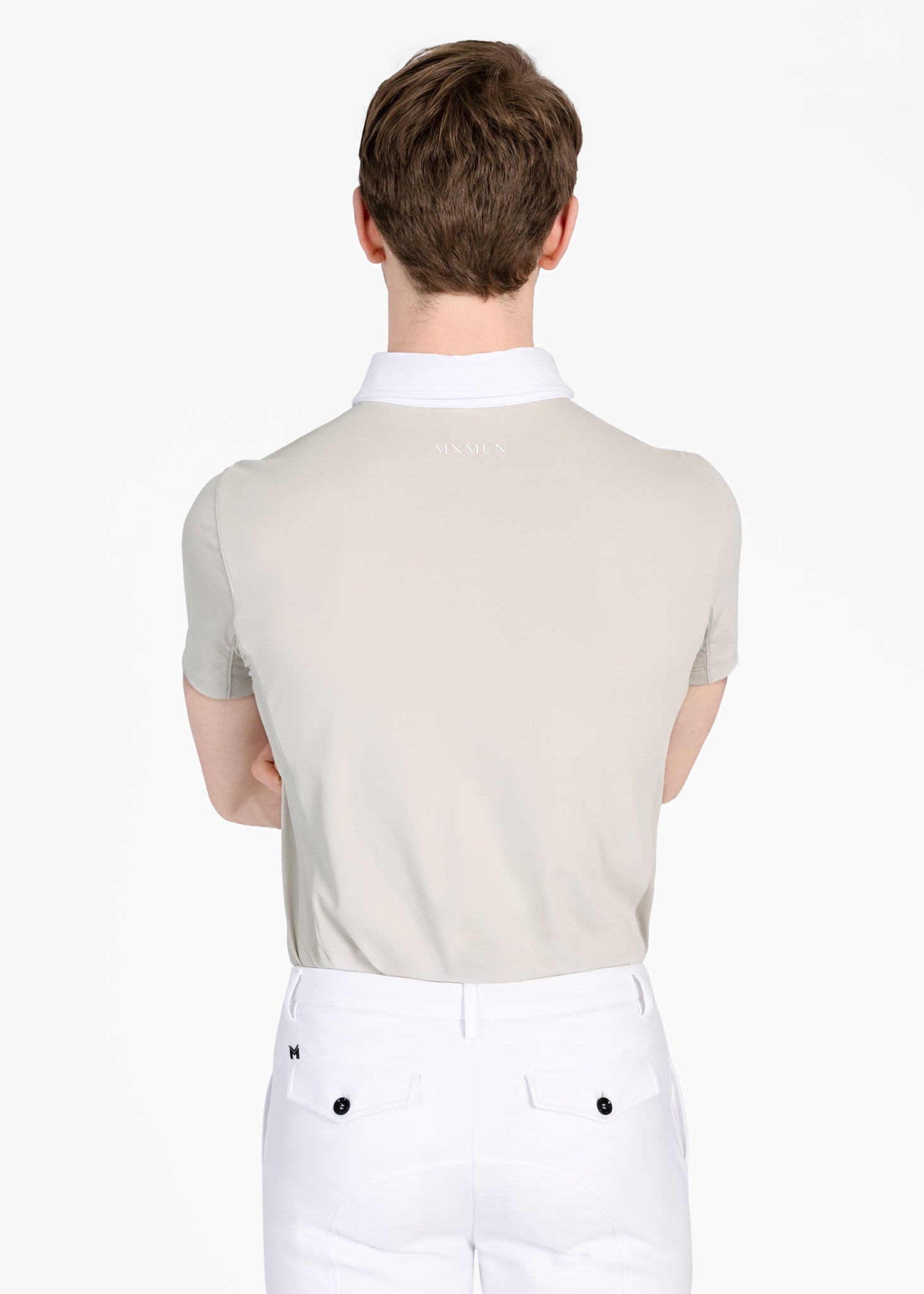 Camiseta técnica Maximilian Equestrian Focus Short Sleeve Competition Shirt detalle 3