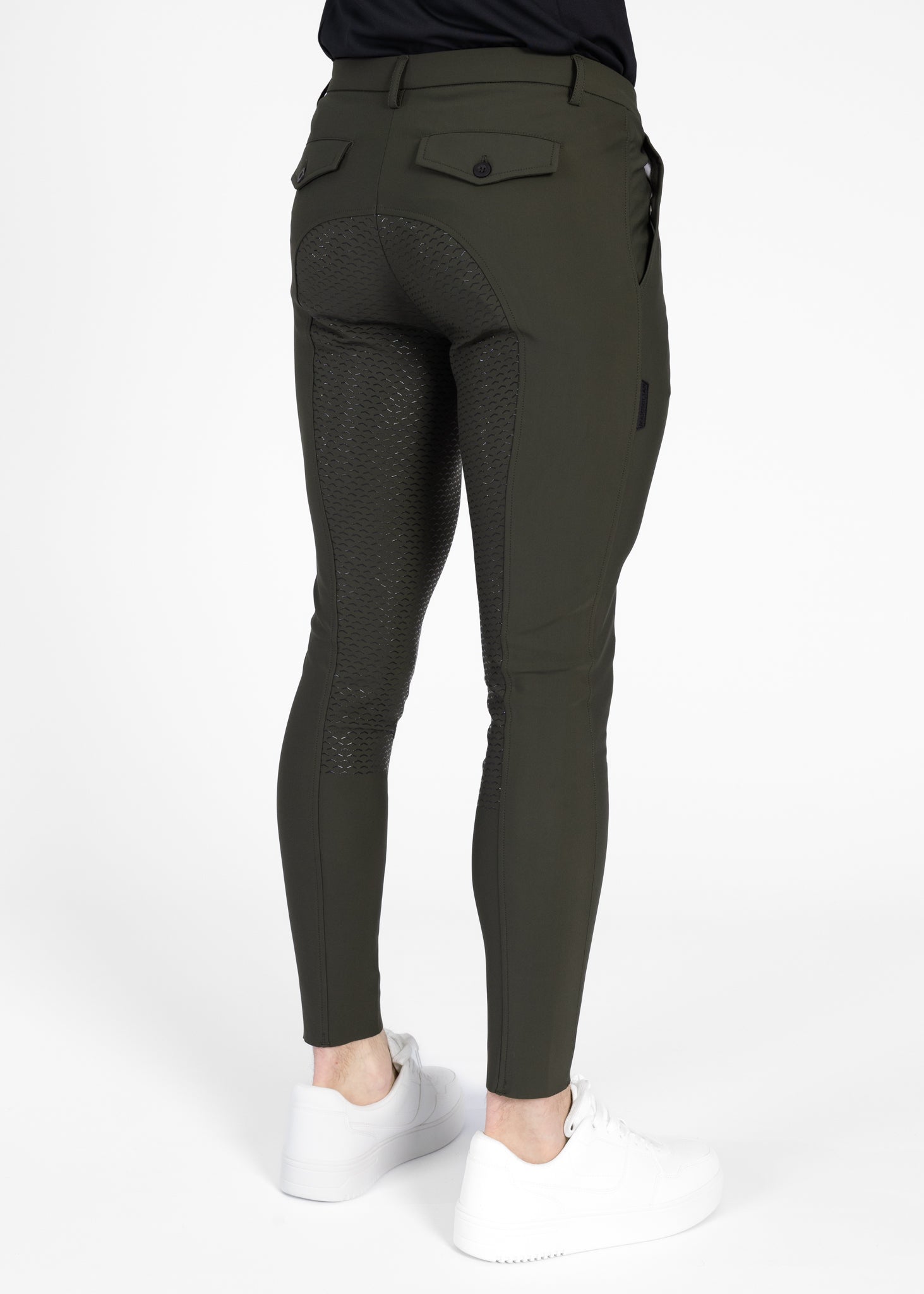Producto ecuestre Maximilian Equestrian Founder Breeches (Moss) detalle 4