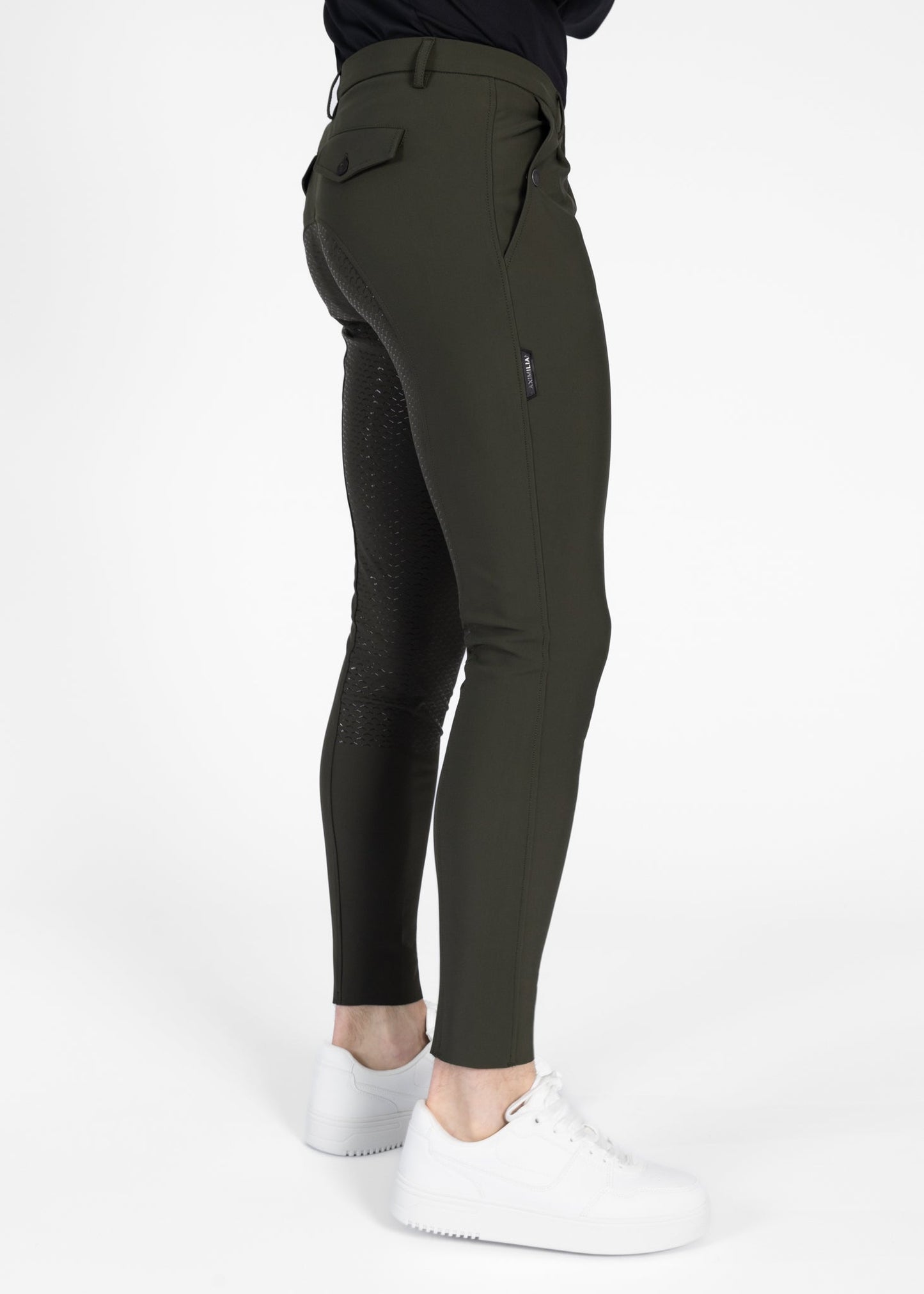 Producto ecuestre Maximilian Equestrian Founder Breeches (Moss) detalle 5