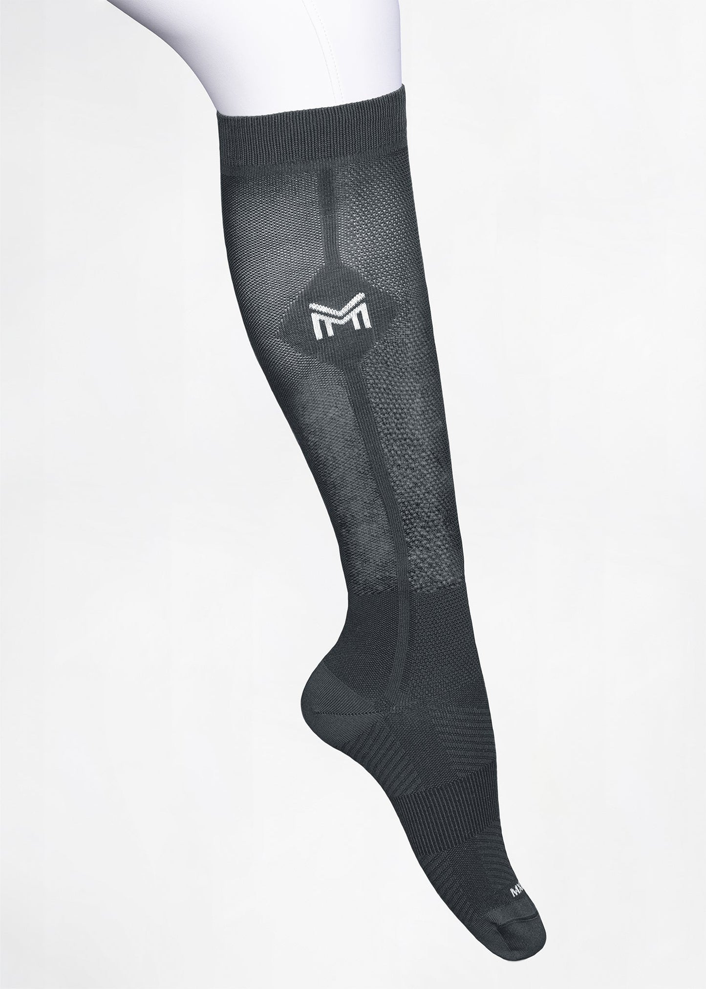 Producto ecuestre Maximilian Equestrian Neo Riding Socks (Graphite) vista principal