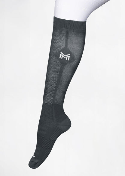 Producto ecuestre Maximilian Equestrian Neo Riding Socks (Graphite) detalle 4