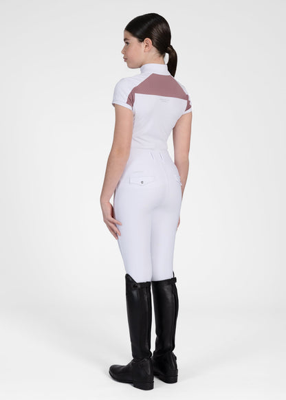 Camiseta técnica Maximilian Equestrian YR Aveen Short Sleeve Show Shirt detalle 8