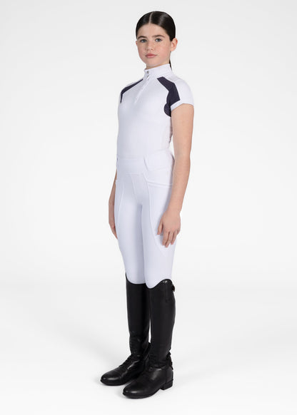 Camiseta técnica Maximilian Equestrian YR Aveen Short Sleeve Show Shirt detalle 7