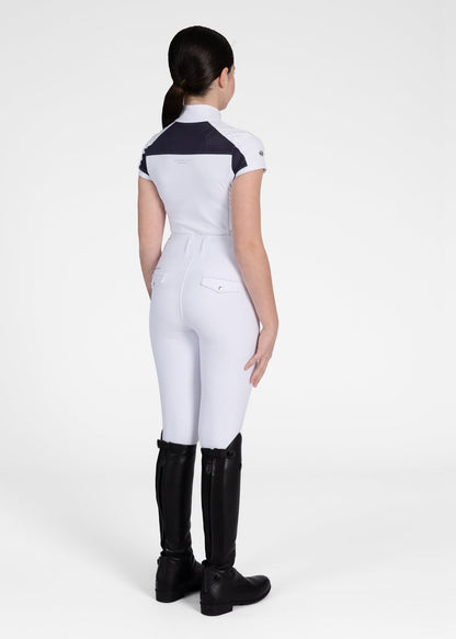 Camiseta técnica Maximilian Equestrian YR Aveen Short Sleeve Show Shirt detalle 8