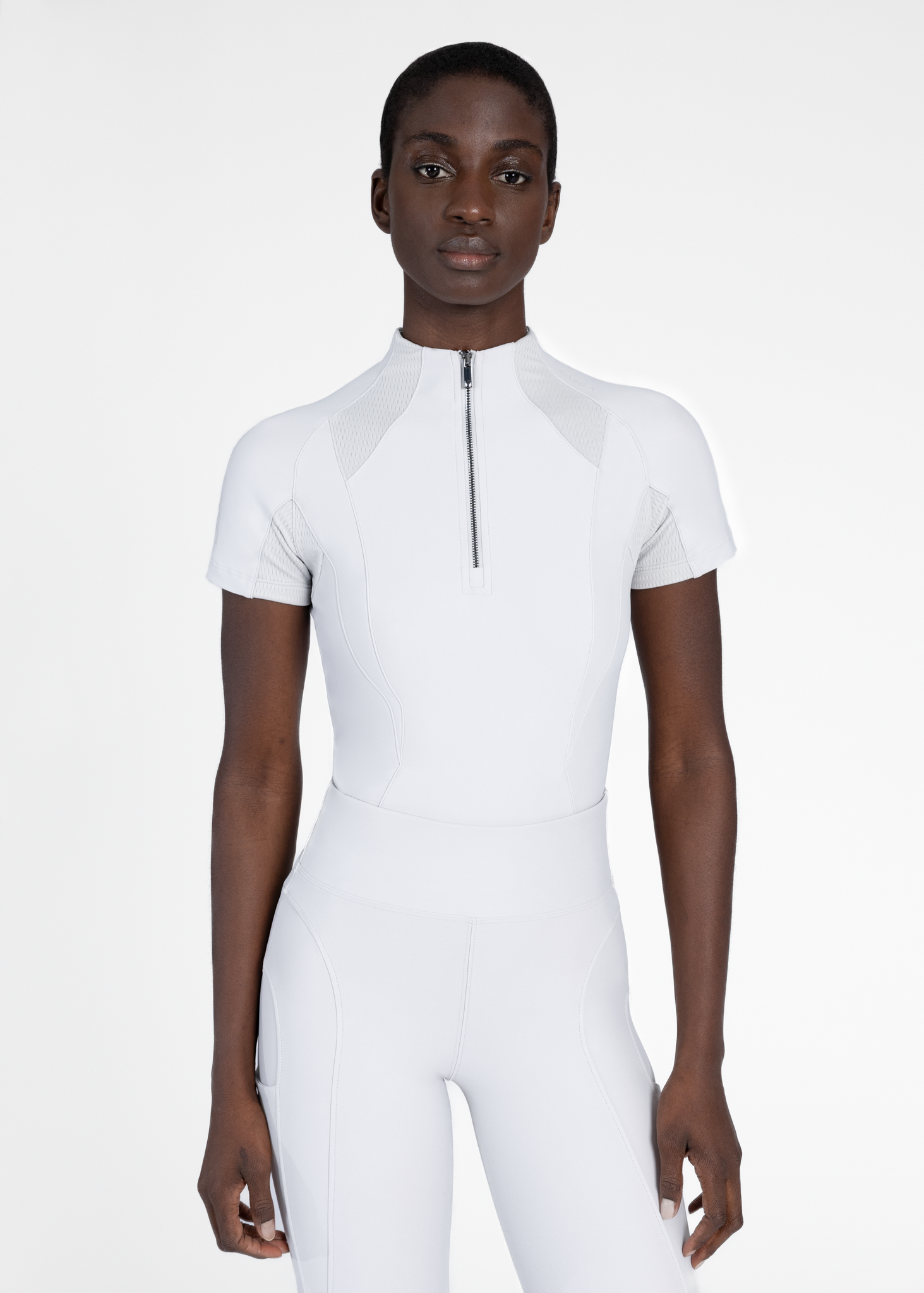 Base Layer Frame Manga Corta Maximilian Blanco