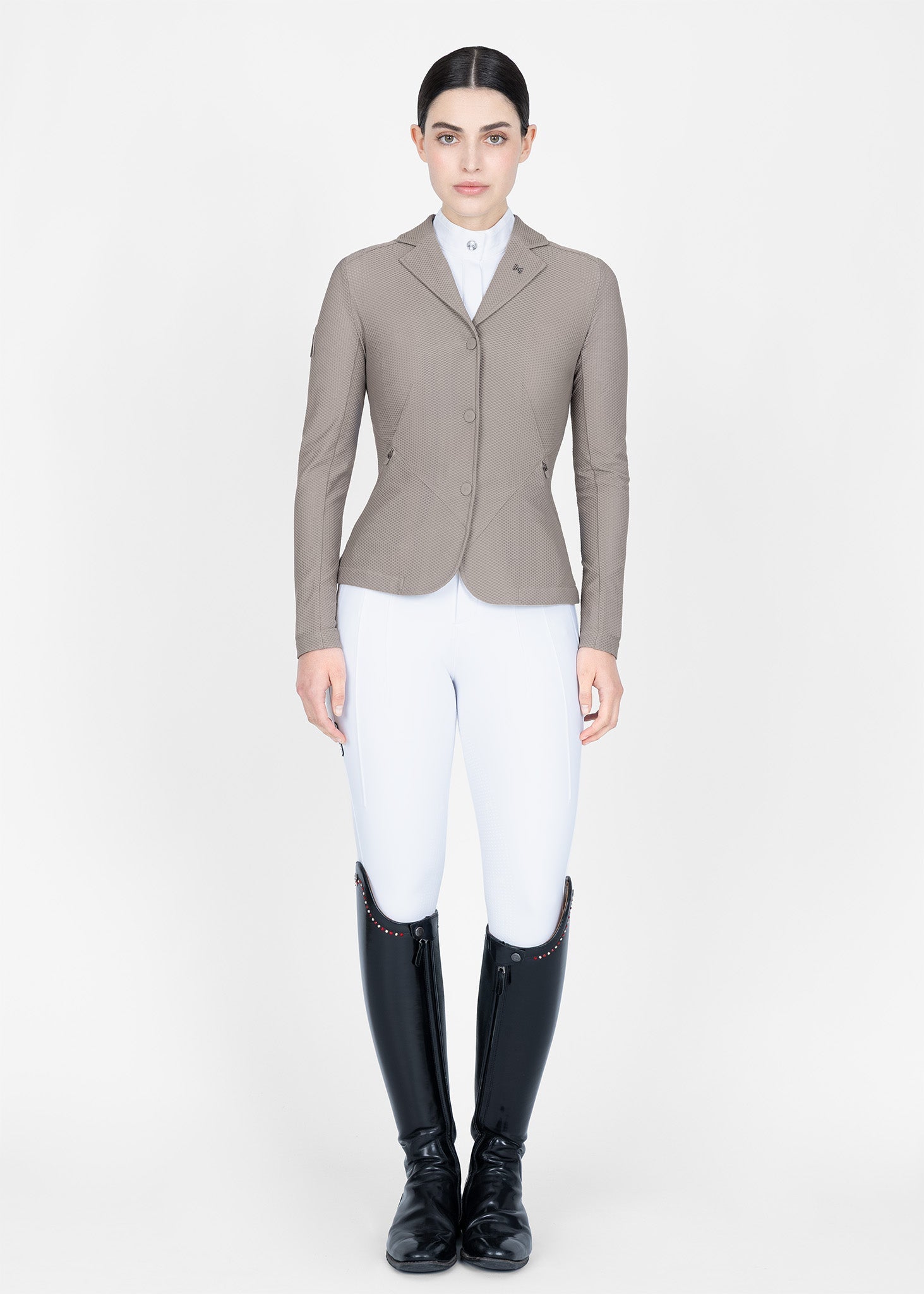 Producto ecuestre Maximilian Equestrian Airflow Show Jacket (Taupe) detalle 10