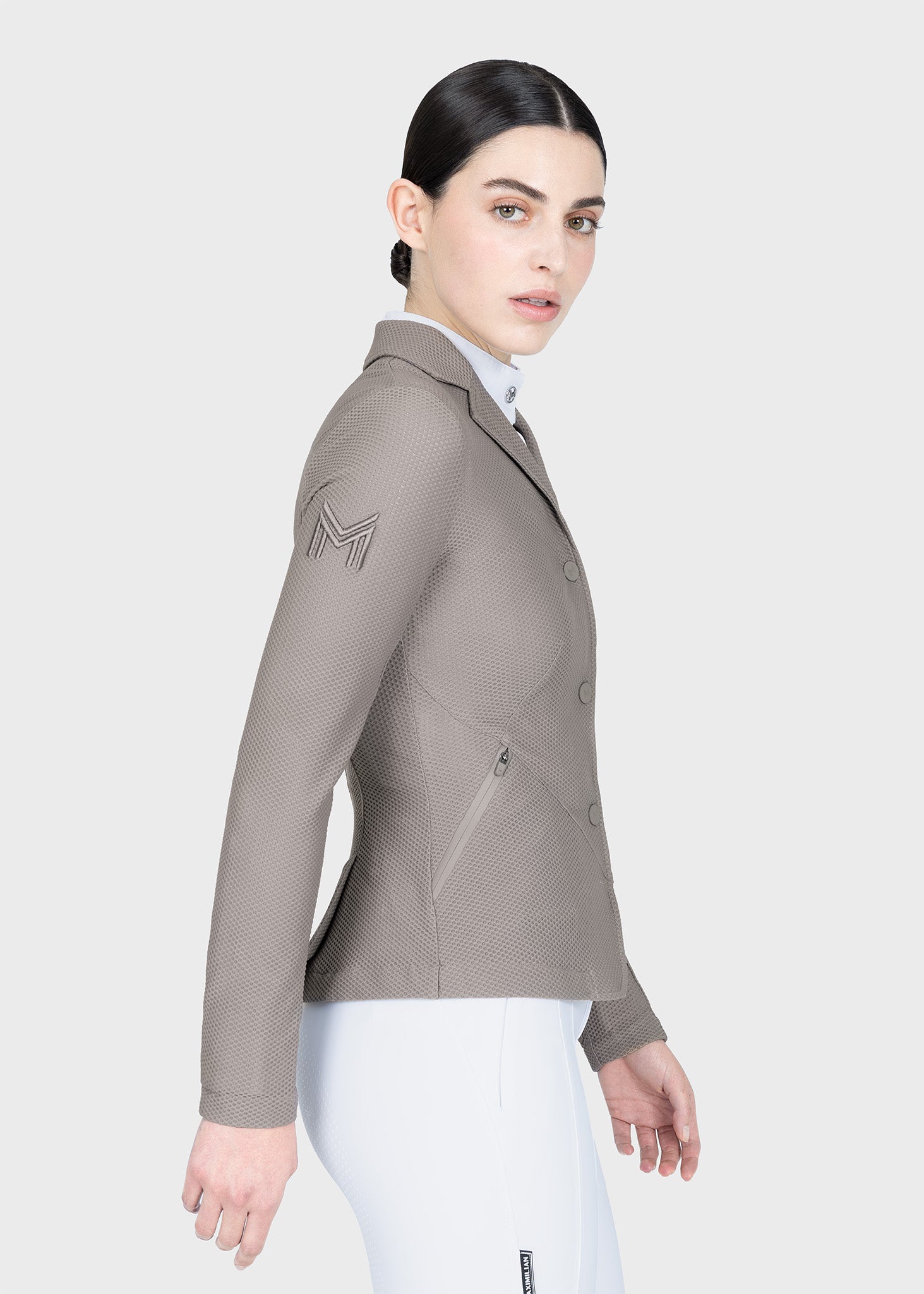 Producto ecuestre Maximilian Equestrian Airflow Show Jacket (Taupe) detalle 5