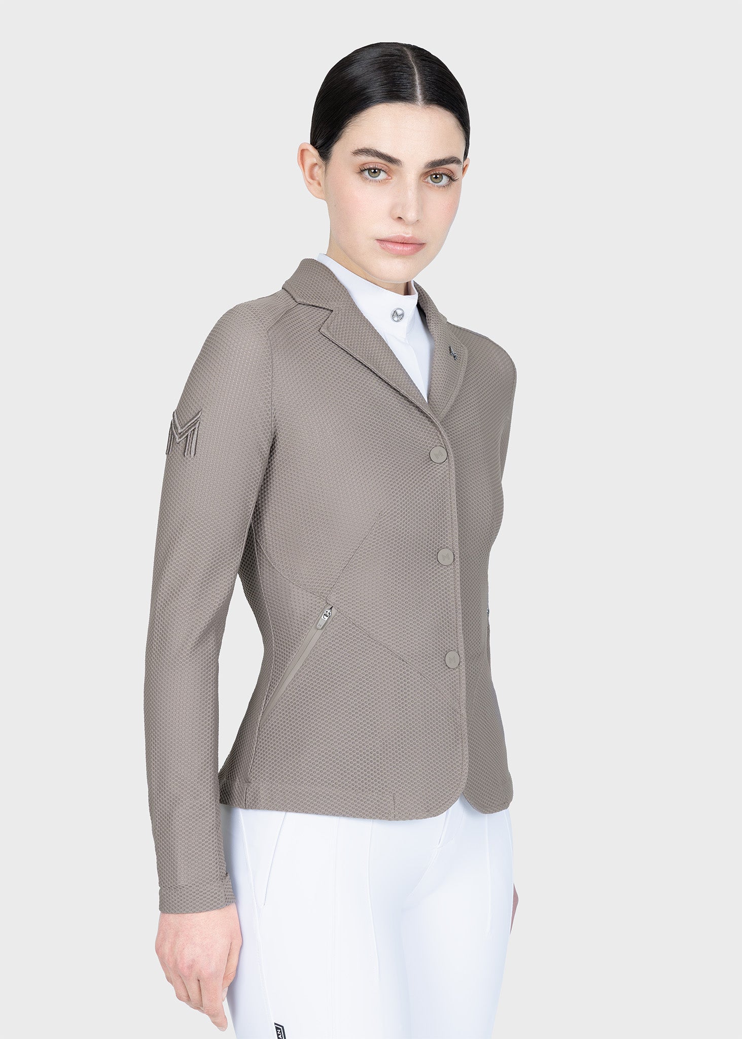 Producto ecuestre Maximilian Equestrian Airflow Show Jacket (Taupe) detalle 6