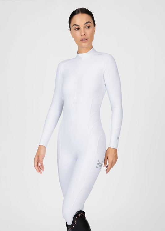 Femme Riding Jumpsuit Maximilian Equestrian Blanco - vista principal