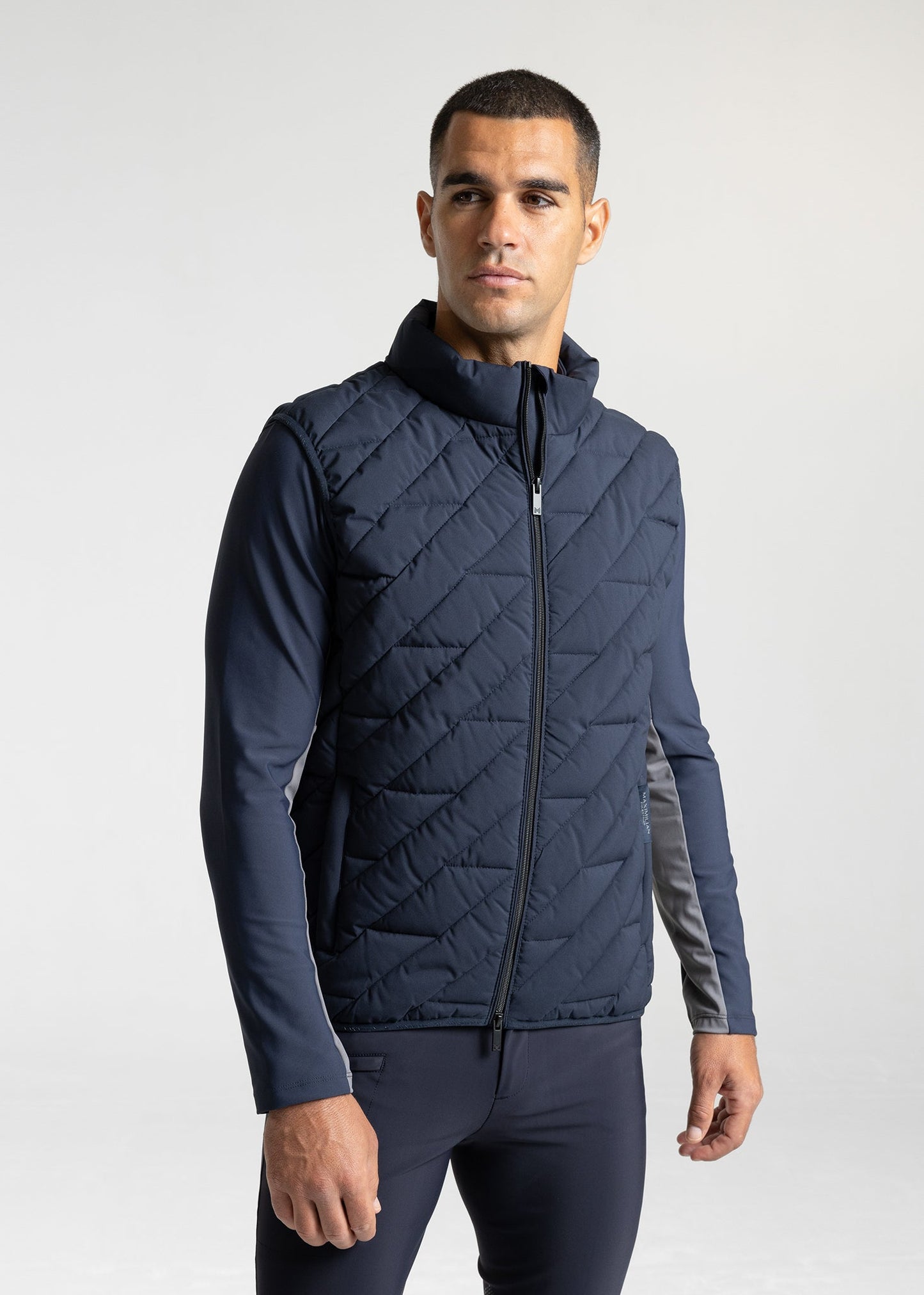 Camiseta técnica Maximilian Equestrian Men Zenith Vest (Atlantic) detalle 2